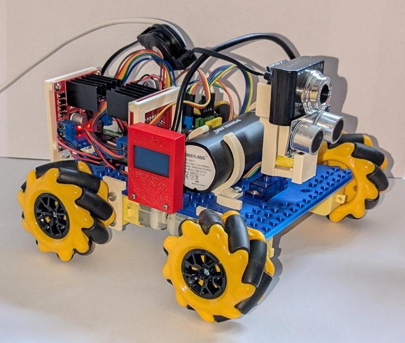 Flexible chassis 2WD & 4WD robot
