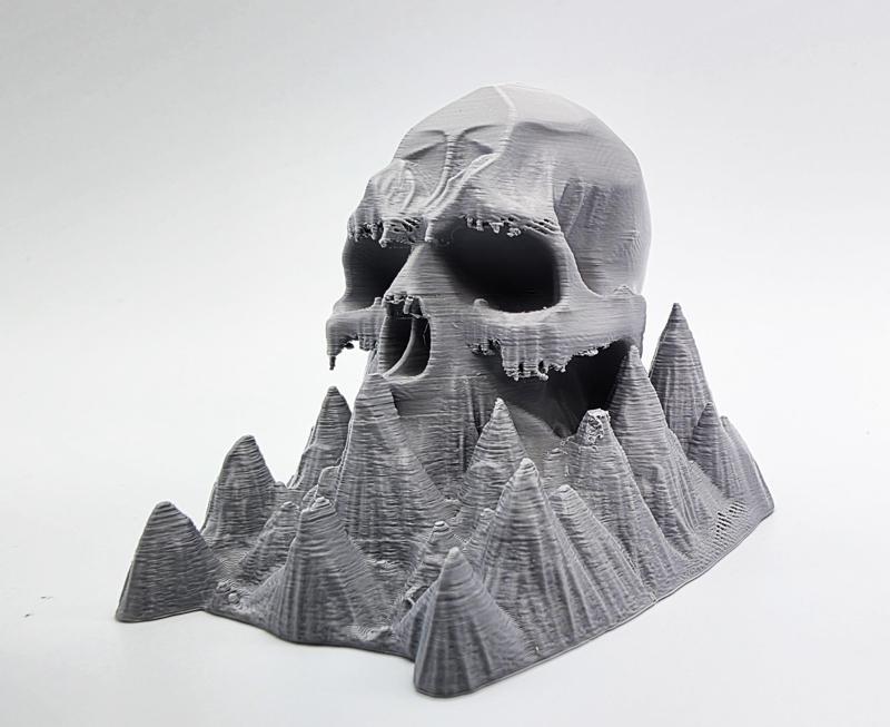 Frozen Skull Mountain Miniature