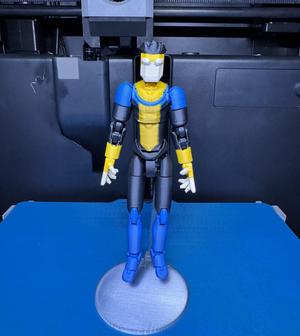 Invincible Yellow blue suit Dummy 13  (beta)