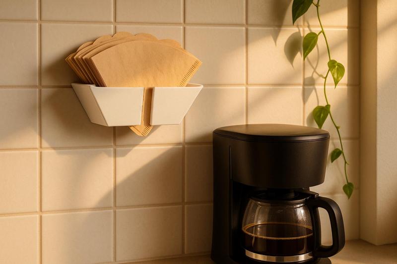 Coffee Filters Wall Holder