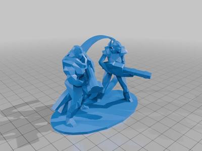 Quake 2 Grunt Athena model