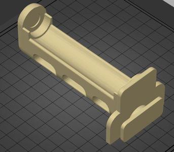 Zaxe X1 Spool holder with roller