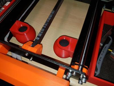 Low profile toolless Prusa i3MK3/S i3MK4/S squash ball feet damper vibrations/noise isolator
