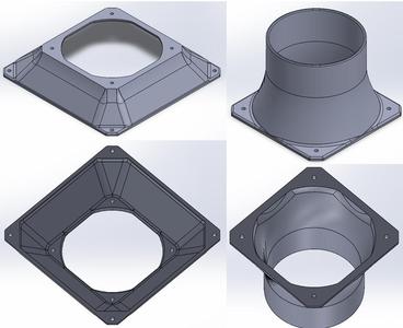 Absaugung für 3D-Drucker, Laser, etc