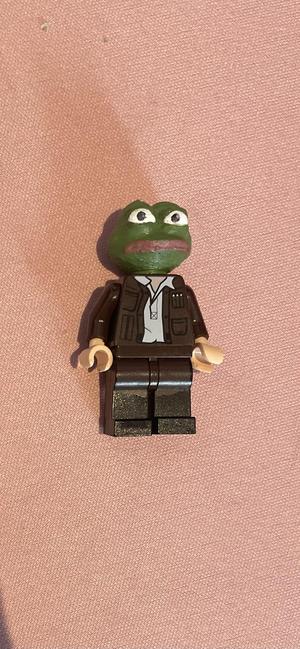 Lego Pepe The Frog Head