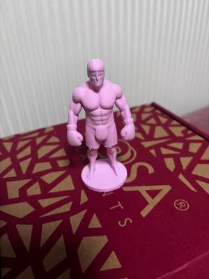 Boxer man figurine