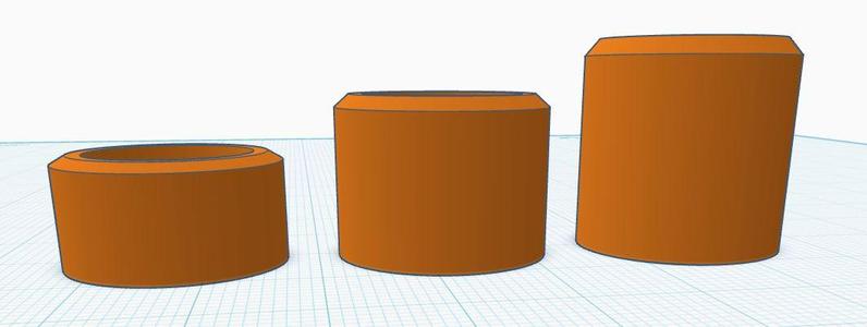 PC case leg/feet, general purpose spacer adapter 10/15/20mm