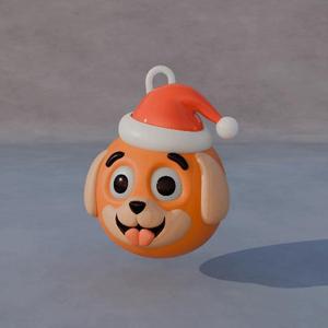 Cute Dog Ornament