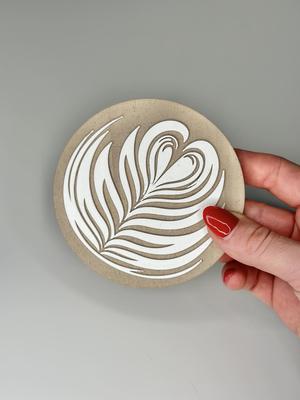 LATTE ART COASTER