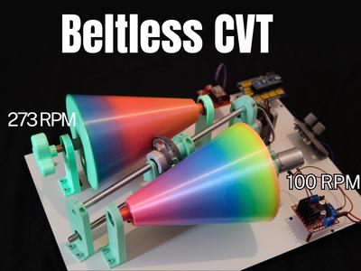 Beltless CVT