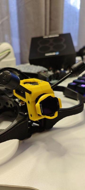 DJI O4 Pro Air Unit as Action Camera GoPro mount