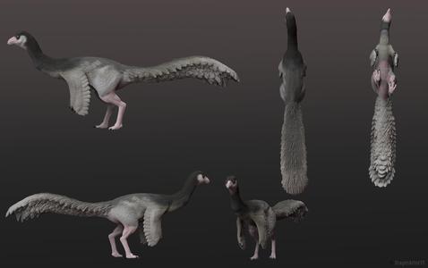 Galimimus figurine