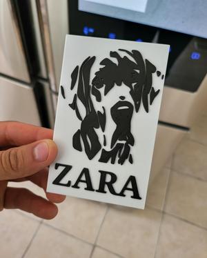 Great dane fridge magnet