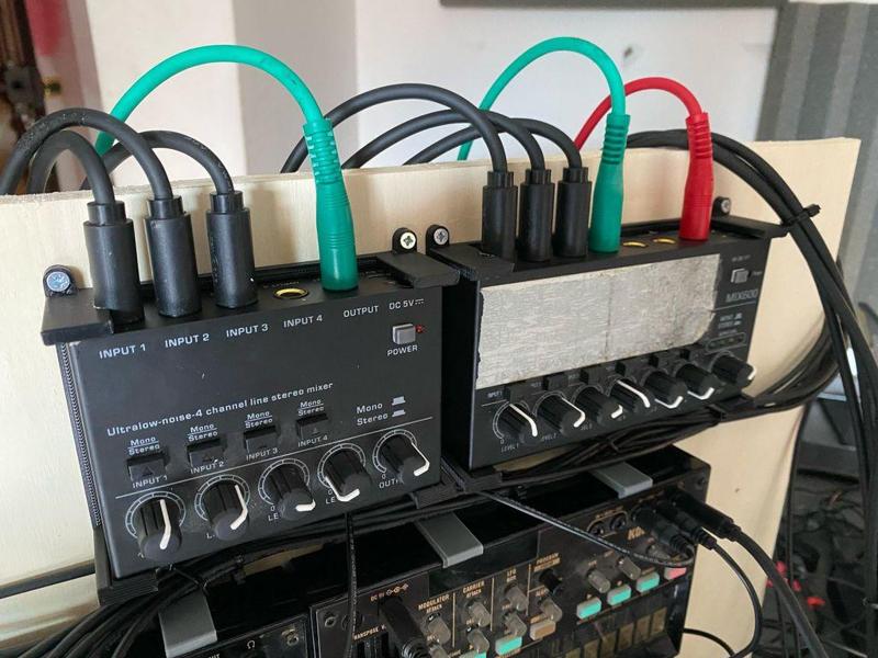 Wall / Panel Mount for Micro / Mini Audio Mixer 6 Channel
