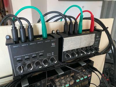 Wall / Panel Mount for Micro / Mini Audio Mixer 6 Channel