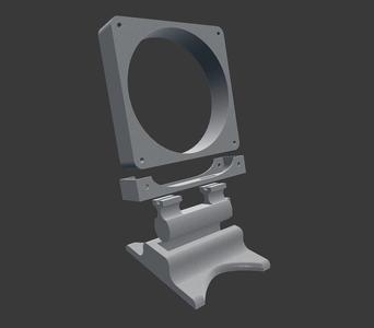 Dumb 120mm PC Fan Holder