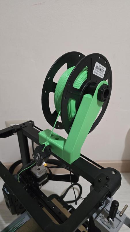 Ender 3 V3 KE Filament spool 90°