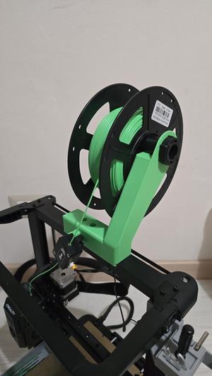 Ender 3 V3 KE Filament spool 90°
