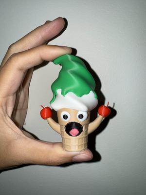 Mr Minty Cherry Hands Ice Scream Cone