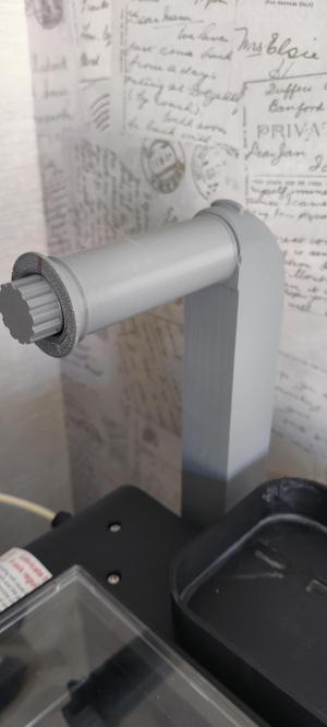 Qidi Q1 rear mounted spool holder with print in place bearing arm