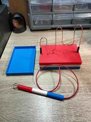 A Fun Self-Designed Steady Hand Game (Wire Loop Game)
