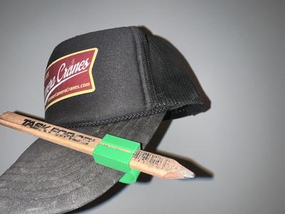 Construction Pencil Grip Clip