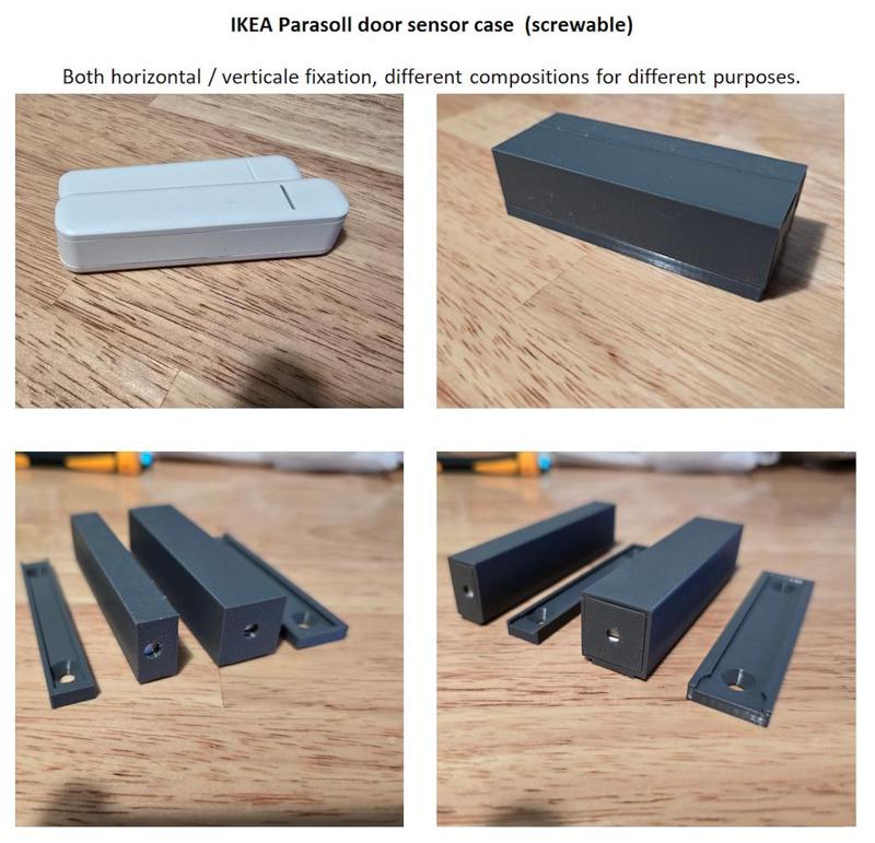 IKEA Parasoll door sensor case / fixation