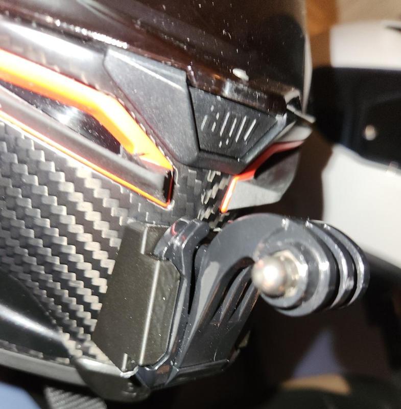 AGV Pista GP RR, Corsa R GoPro Mount