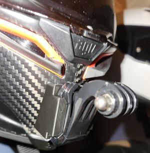 AGV Pista GP RR, Corsa R GoPro Mount