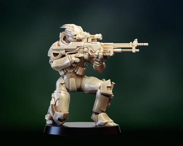 Turian soldier