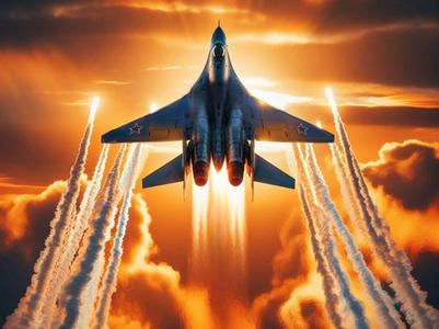 Jet Sunset Missiles Hueforge