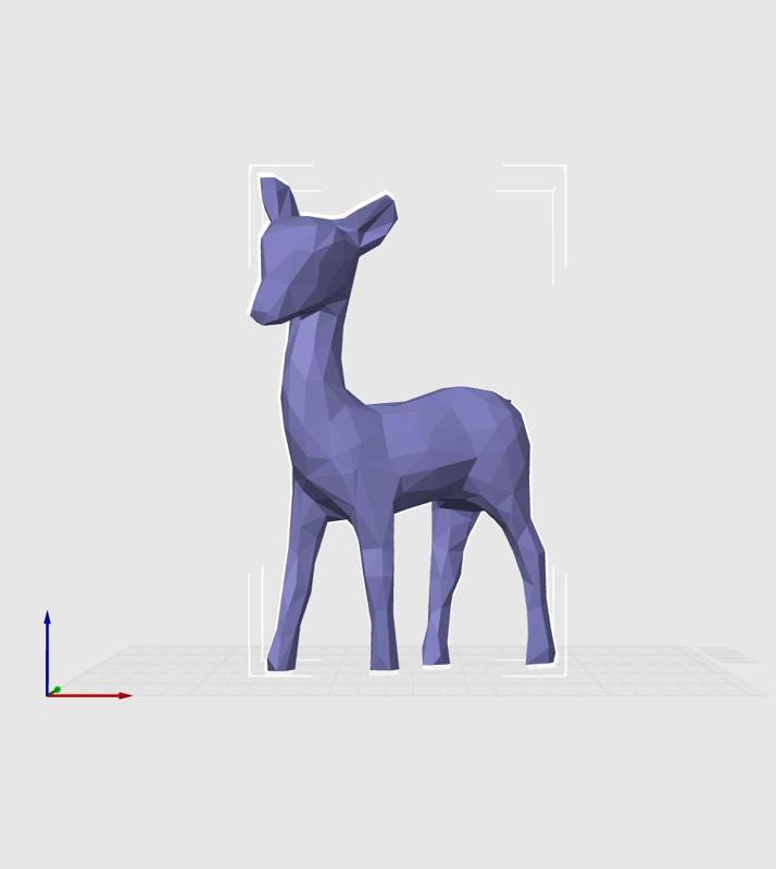 Deer Low Poly 