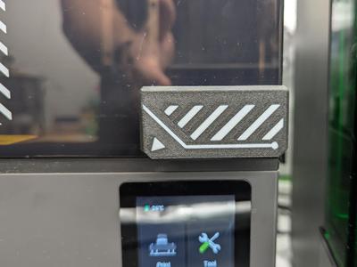 Handle for resin printer (Elegoo S4/Mars5 pattern)