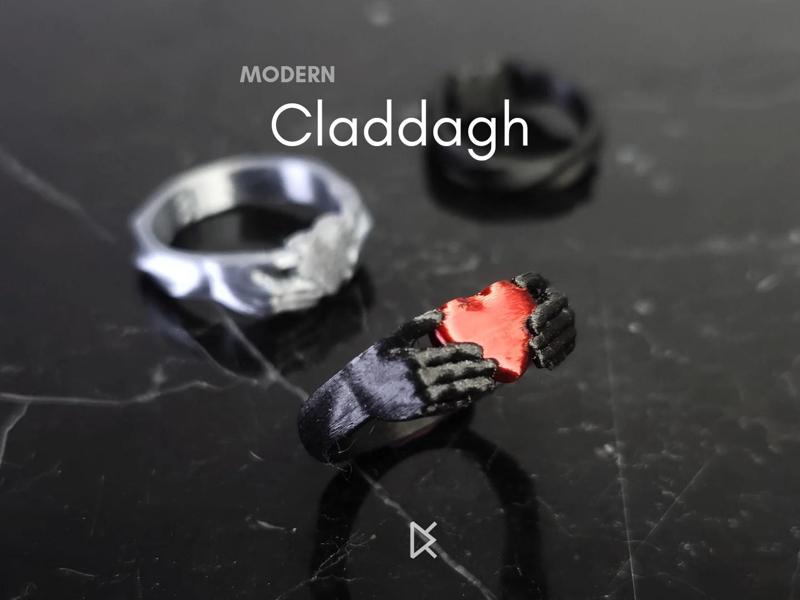 Claddagh Ring - Modern