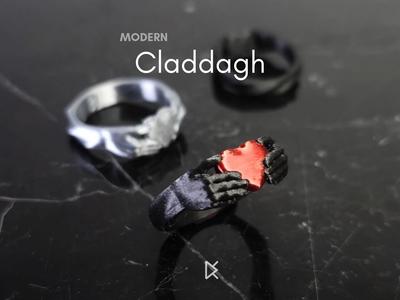 Claddagh Ring - Modern