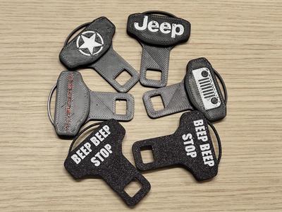 Jeep BEEP BEEP STOP, seatbelt bypass