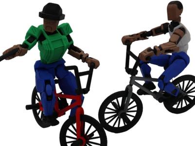 Dummy 13 finger BMX bike