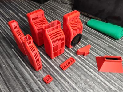 Extra Dryer Boxes for BambuLab AMS (Jail Style)