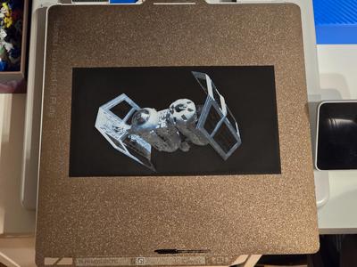 Star Wars Tie Bomber Hueforge
