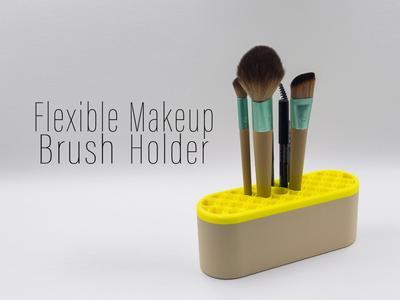 Flexible Makeup  Brush Holder