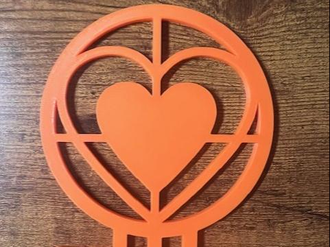 Nerf Target - Heart design
