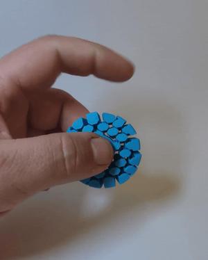 fidget wheel flex, double frontface