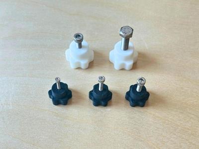 Star Knob Nut M3 M4 M5 M6 M8