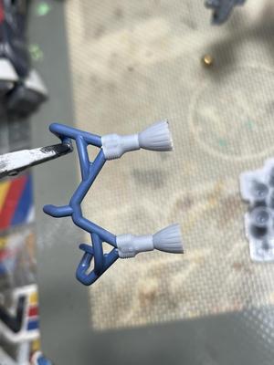 Gundam GQx Zaku additional Thruster adapter