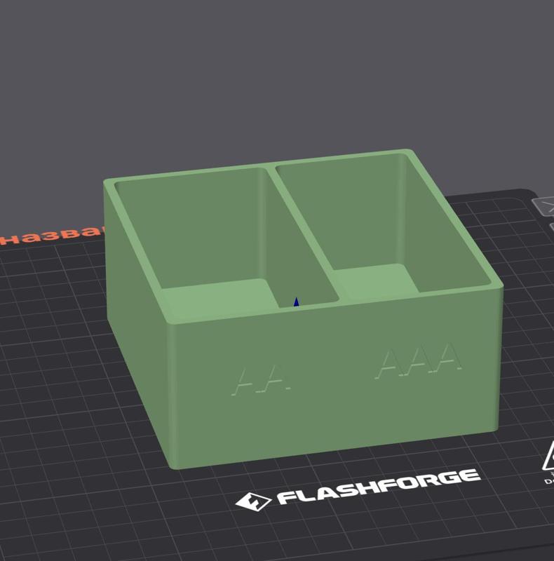 Battery box for AA- AAA