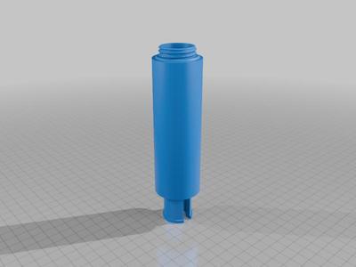 Gyroid silencer for air rifle(crosman legacy 1000)
