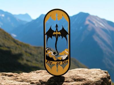 Fourth Wing Fly or Die Bookmark