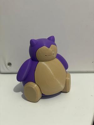 Snorlax Multicolor (Un solo extrusor)