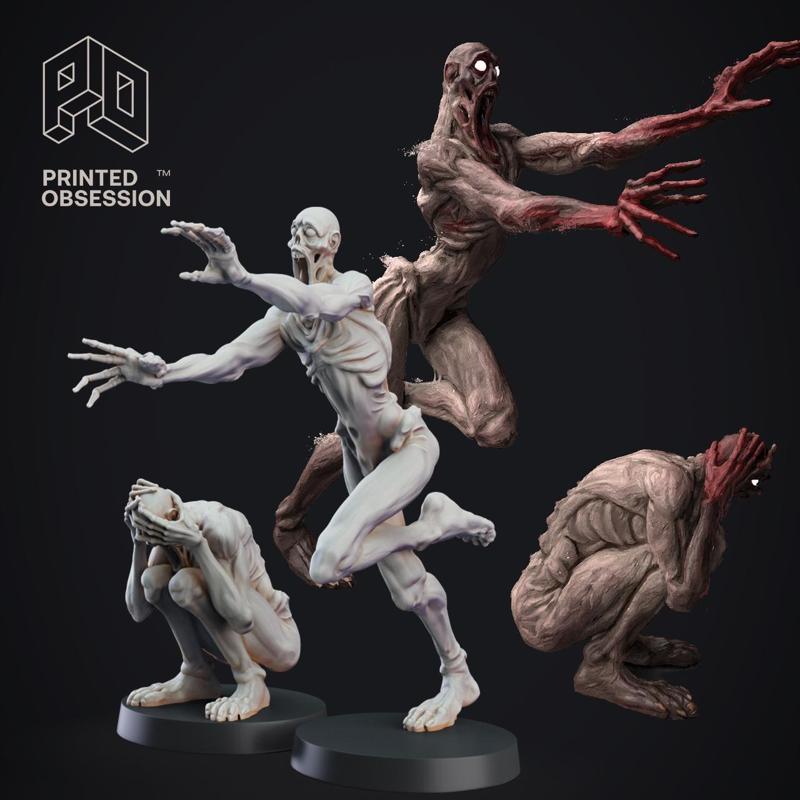 Shy Guy - Cryptid - PRESUPPORTED - SCP 096 - 32mm scale