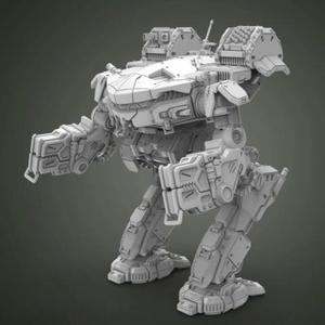 MWO King Crab STL files for 3D Printing | Assembly Model + Active